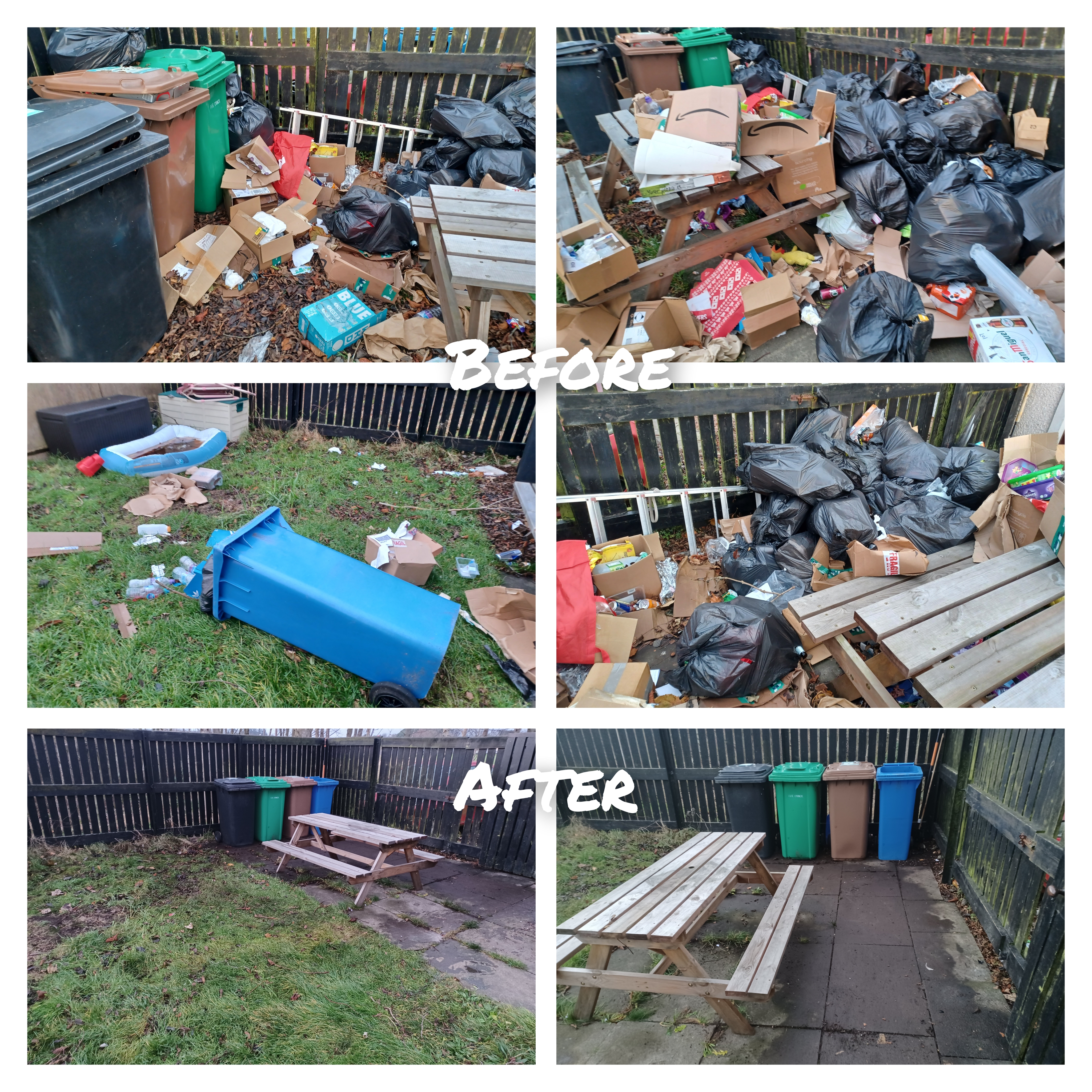 Leuchars Bins